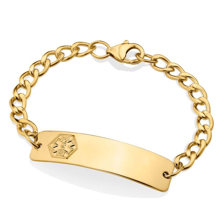 Bracelet Classique Rempli d'Or 10 Carats