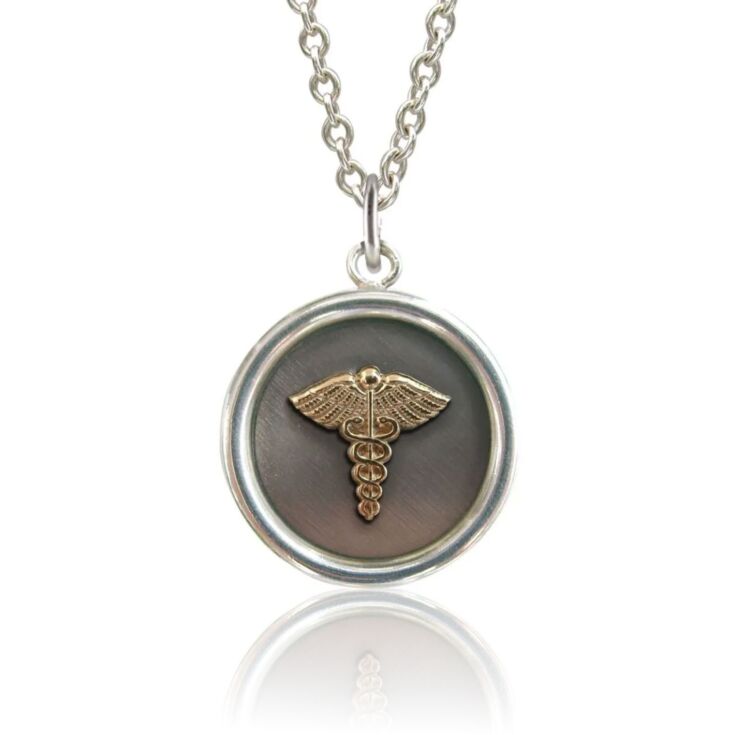 Collier Rond Odyssey avec une Chaîne Torsadée en Argent