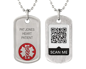 Identifiants médicaux QR