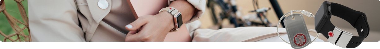 Accessoires pour les Identifications d'Alerte Médicale