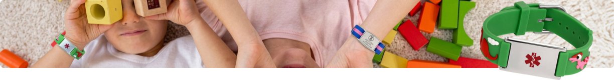 Bijoux D'alerte Médicale pour Enfants