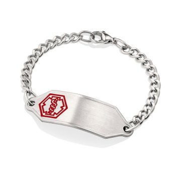Petit Bracelet Classique en Acier Inoxydable