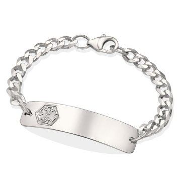 Bracelet Classique en Argent Sterling