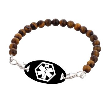 Bracelet en Perles D'Onyx