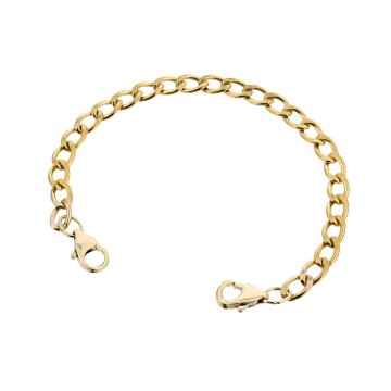 Bande avec Bordure Mingle remplie d'Or 10 Carats