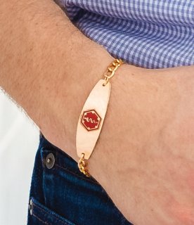 Bracelets en Or Rempli