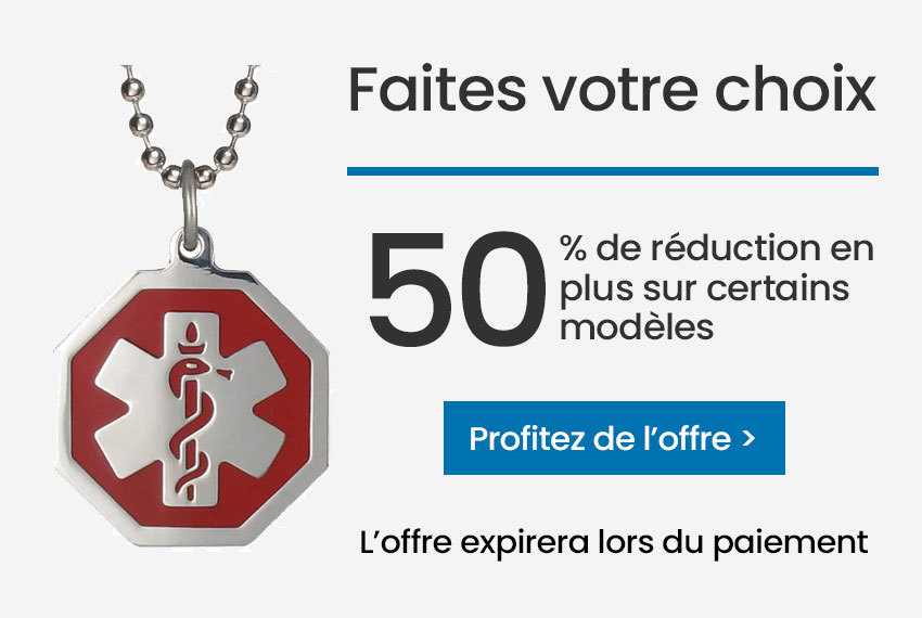Faites votre choix - 50% de r&eacute;duction en plus sur certains mod&egrave;les