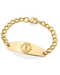 10K Gold-Filled Premier Embossed Bracelet
