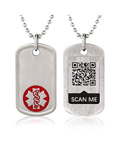 QR Dog Tag