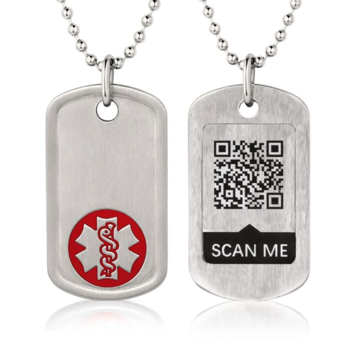 QR Dog Tag