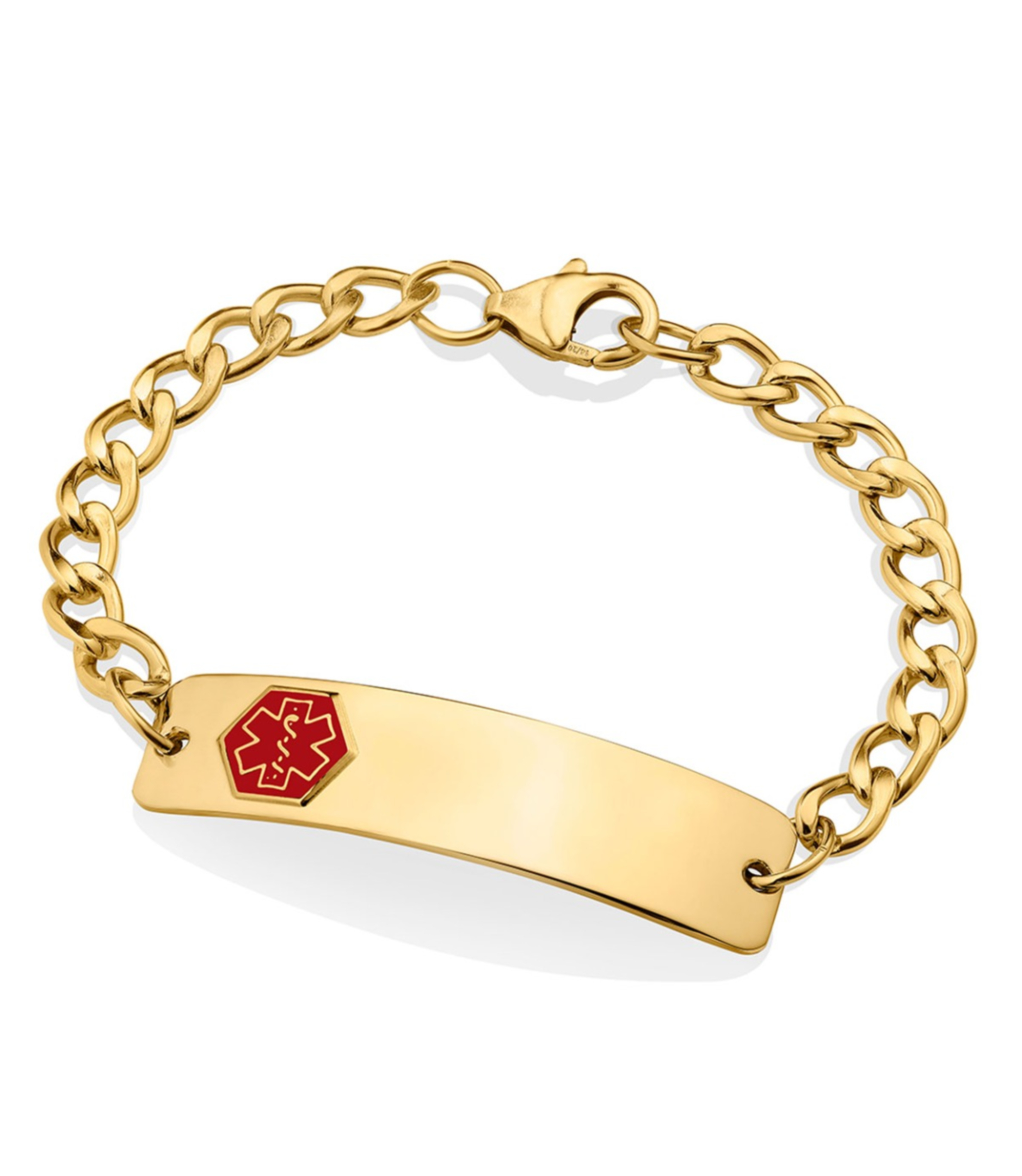 Order 10K Gold-Filled Classic Red Bracelet | Universal Medical ID
