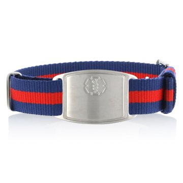 Stainless Steel Small Flex Bracelet on NATO