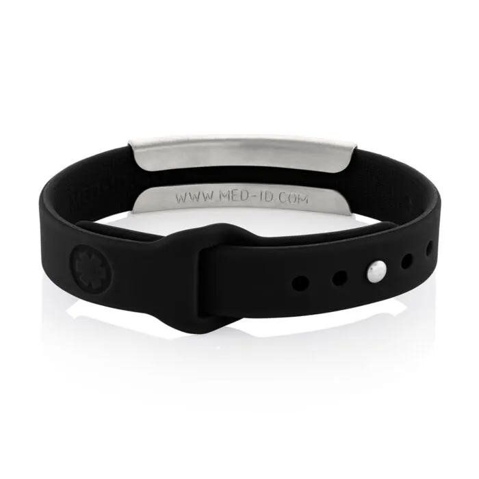 Stainless Steel Sleek Pro Bracelet Universal Medical ID