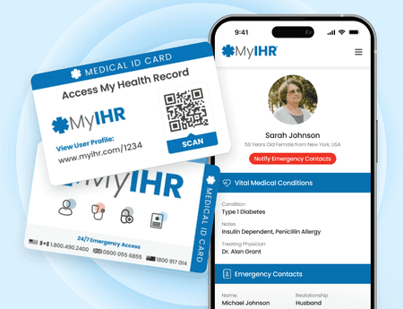 MyIHR - Access My Health Record